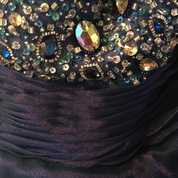 HOMECOMING DRESS - Blue - Picture 5 of 7